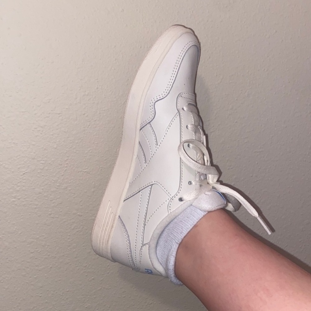 White Reebok sneakers